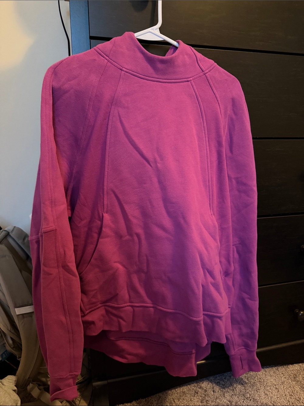Lululemon Magenta Neck mockneck Sweater